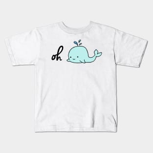 oh whale Kids T-Shirt